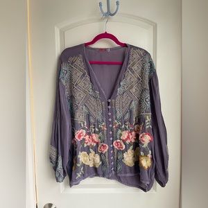Johnny Was - Floral Blouse
